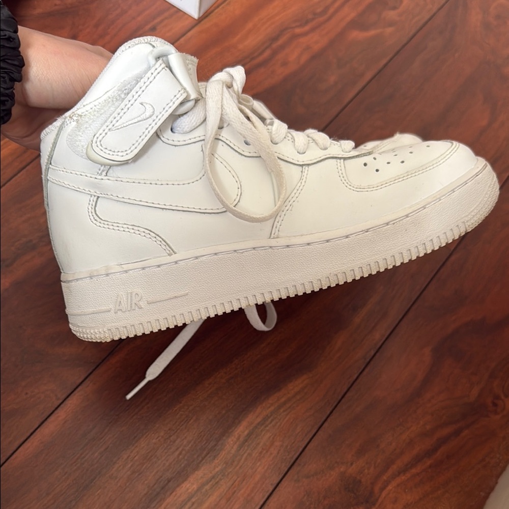 Nike White High-Top Sneakers